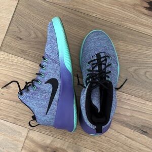 Nike Youth Purple and Teal Athletic Shoes